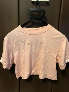 adidas ピンク　Tシャツ