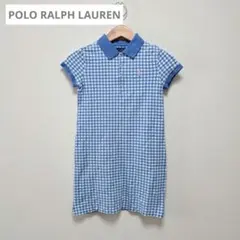 POLO RALPH LAUREN ポロシャツワンピース 140 キッズ 女の子