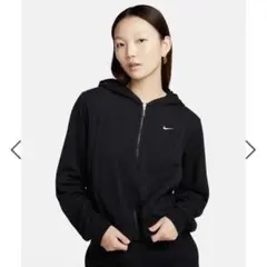 NIKE スウェット　パーカー　トップス　レディース　ブラック　ジッパー　ナイキ