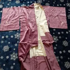 ＊薄紫色 花柄の着物＊