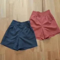 ＊GLOBAL WORK＊キュロットパンツ　2枚セット