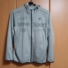 DESCENTE Move Sport パーカー グレー