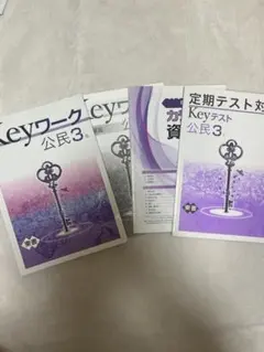 Keyワーク 公民3年 東書 学習参考書 問題集