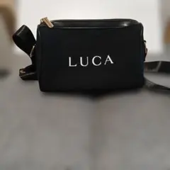LUCA ブラック ショルダーバッグのサムネイル