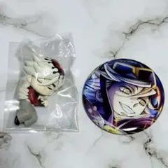 鬼滅の刃 ねむらせ隊 ランダムホログラム缶バッジ 童磨 2点セット