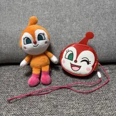 ドキンちゃんのぬいぐるみとミニポシェット