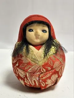 だるま ダルマ 達磨 女の子 人形 置物 骨董品 アンティーク レトロ