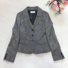 エニィスィス フォーマルジャケット レディース スーツ オフィス フォーマル 黒