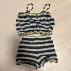 マーキーズ　ストライプ柄ショートパンツ サイズ80