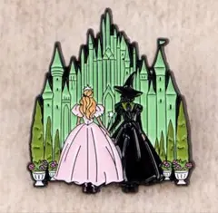《新品未使用》ウィキッド Wickedふたりの魔女ピンバッジ　ピンズ