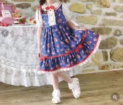 coeur a coeur ストロベリーリボンプリントワンピースのサムネイル