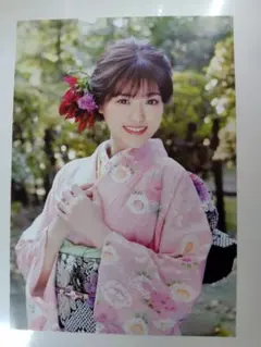 乃木坂46 松村沙友理 ポストカード 振袖のサムネイル