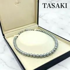 【最高峰】大珠　タサキ　田崎真珠　K14 パール　ネックレス　8.0mm