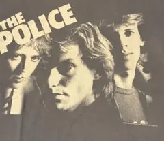 貴重！00s THE POLICE2007再結成ツアーTシャツMネイビーグレー