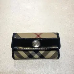 Burberry チェック柄 キーケース