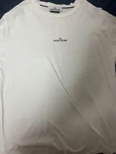 STONE ISLAND ホワイト Tシャツ