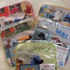 【週末限定価格❗️】パペットスンスン　一番くじ F賞 タオルコレクション5枚セット