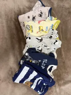 長袖ロンパース 5点セット
