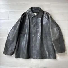 brown’s beach thisMan レザージャケット カーディガン thisman ブラウンズビーチ レザージャケット カーディガン - メルカリ