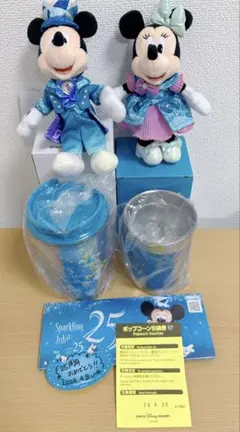 非売品】東京ディズニーシ/25周年プレビューナイト限定記念グッズ 5点