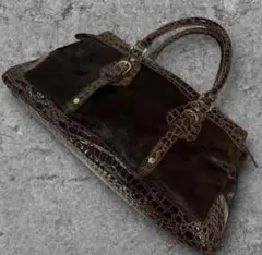 00s archive shoulder bag animal gimmick