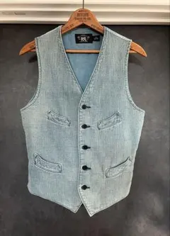 RRL ABRAMS INDIGO 刺し子 ベスト インディゴ ラルフローレンのサムネイル