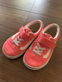 Vans ショッキングピンク スニーカー　15センチ