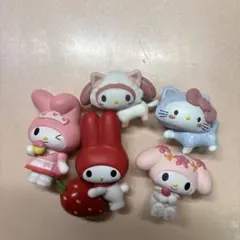 マイメロディ・キティちゃん等カプセルトイセット