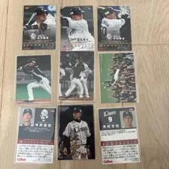 カルビー プロ野球チップスライオンズ 選手カード 9枚セット
