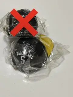 福岡ソフトバンクホークス　ユニフォームキャップキーホルダーコレクション　山川穂高