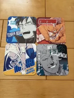 僕のヒーローアカデミア　ヒロアカ　原画展　アートコースター