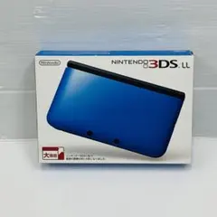 ★未使用品★極美品ニンテンドー3DS LL　ブルー×ブラック生産終了　訳