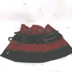 vintage イヴ・サンローラン 巾着 大きめ バッグ