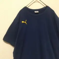 90s PUMA Tシャツ　ヒットユニオン製　バックプリント　刺繍ロゴ