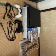 PS4 型番 CUH-2200A 500GB 純正コントローラー2個＋ソフト付