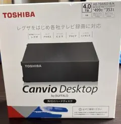 TOSHIBA Canvio Desktop 外付けハードディスク 6.0TBのサムネイル