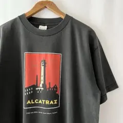 90s アルカトラズ 刑務所 スーベニア Tシャツ L USA製 ビンテージのサムネイル
