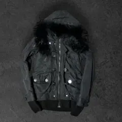 00s Archive Opium y2k N-3B Jacket ブラック S