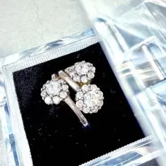 フォリフォリ　シルバー925 フラワーモチーフ リング　11号