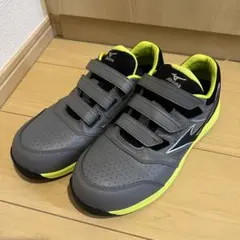 Mizuno 蛍光イエロー 安全靴 28.0cm ベルクロ式 - メルカリ