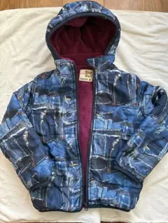 Blue Mart フード付き　裏起毛　ダウン　120cm