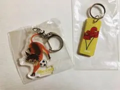 ブルーロック　蜂楽廻 RE:SHAZAM 黒ねこ意匠　バチラ猫　 キーホルダー