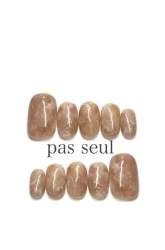 【カフェモカ】大理石 マーブル 茶色 ブラック ホワイト ネイル チップ カフェ