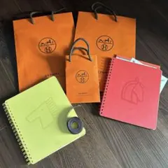 エルメス　馬探しギフト2　ショップ袋3 リボン