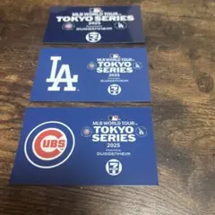 MLB 東京シリーズ2025 ステッカー3枚セット