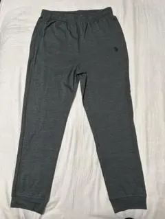 U.S. POLO ASSN スウェットパンツメンズ M グレー ジョガーパンツ