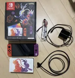 Switch 有機ELモデル スカーレット・バイオレット エディション 本体