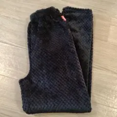 ホカロン MUMU & CO. しまむら M〜L 鹿の子ボアレギンス ブラック