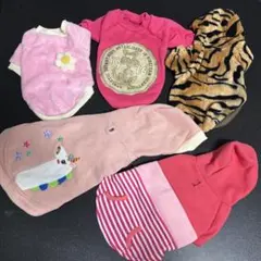 犬の服、5着セット