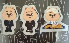 StrayKids スキズ　展覧会　展示会　デコステッカー ハン